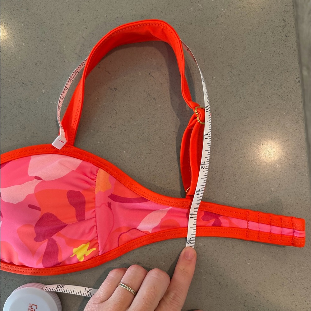 93 Play Street Bridget Swim Top in Floral Fruit Punch - Picture 6 of 9